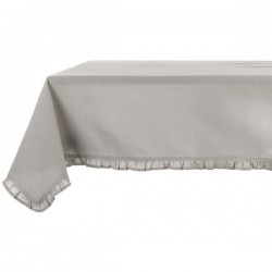 Nappe enduite à volant (150x240cm)