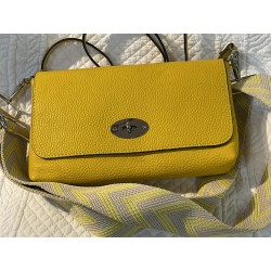 Sac cuir Jaune