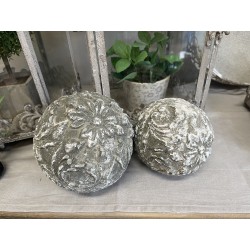 Trio de boules arabesques