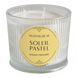 Bougie parfumée Les Intemporelles 400 g - Soleil Pastel
