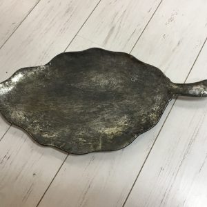 plateau feuille métallique